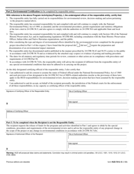 Form HUD-7015.15 Request for Release of Funds and Certification, Page 3