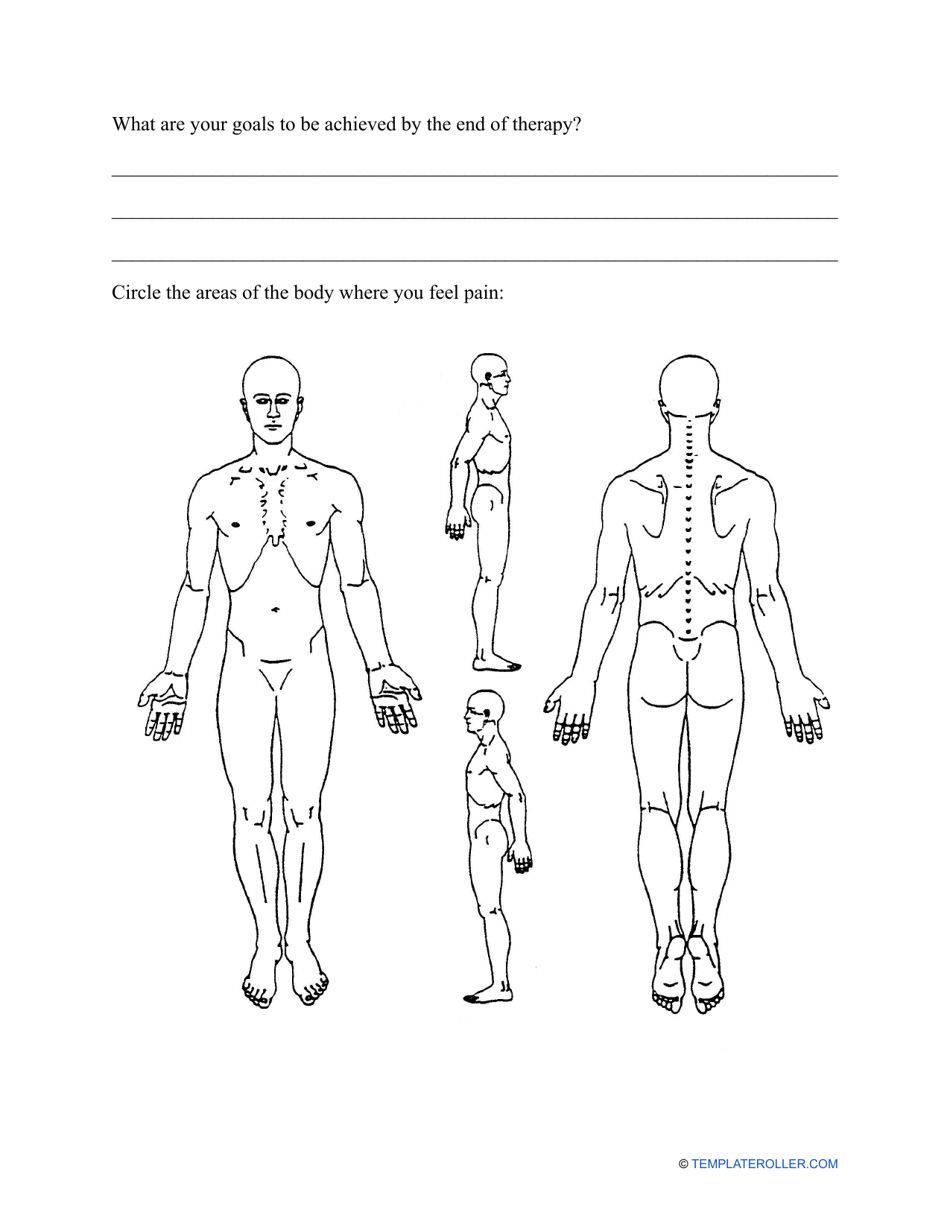 Physical Therapist Evaluation Form, Page 3