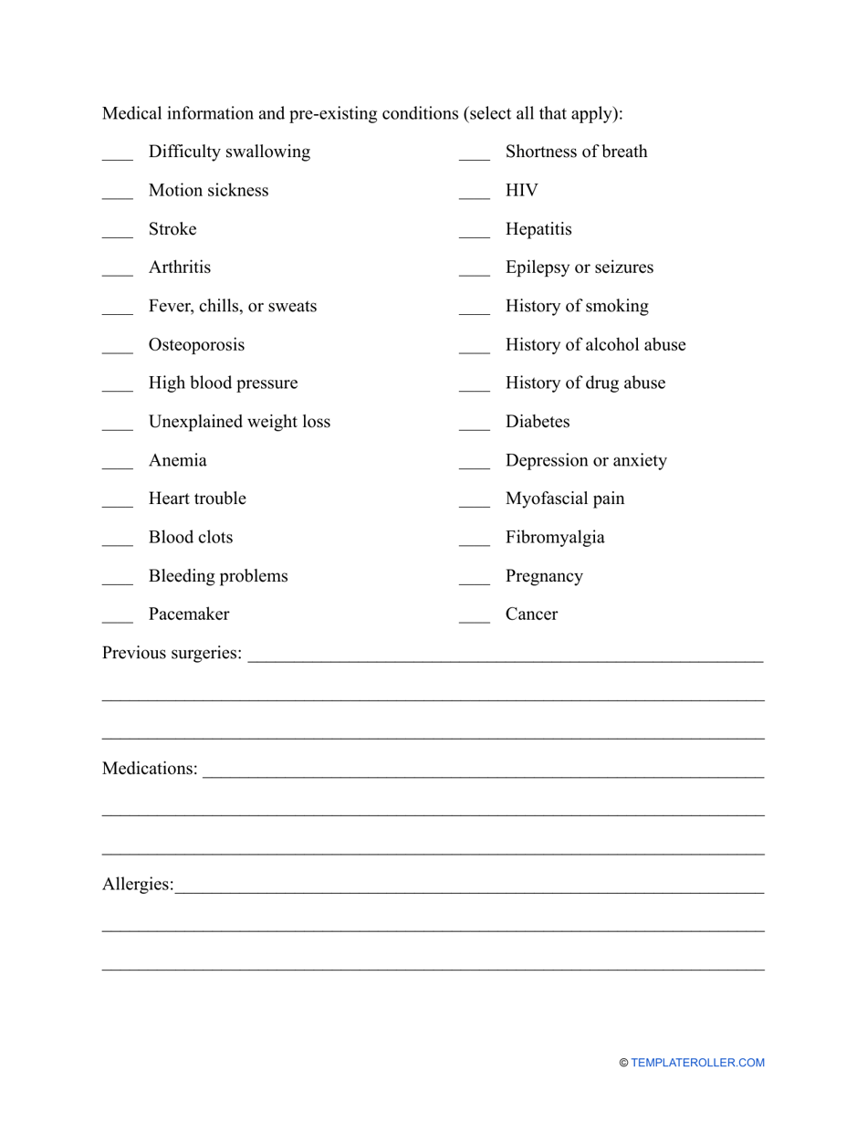 Physical Therapist Evaluation Form Fill Out, Sign Online and Download