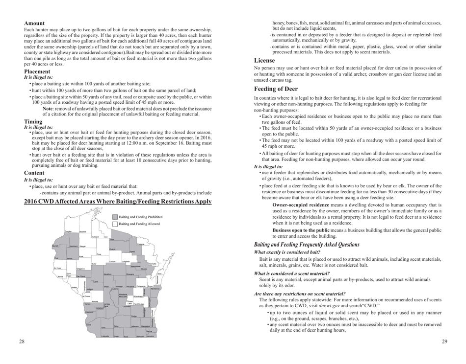 Form PUB-WM-431 Deer Hunting Regulations - Wisconsin, Page 15