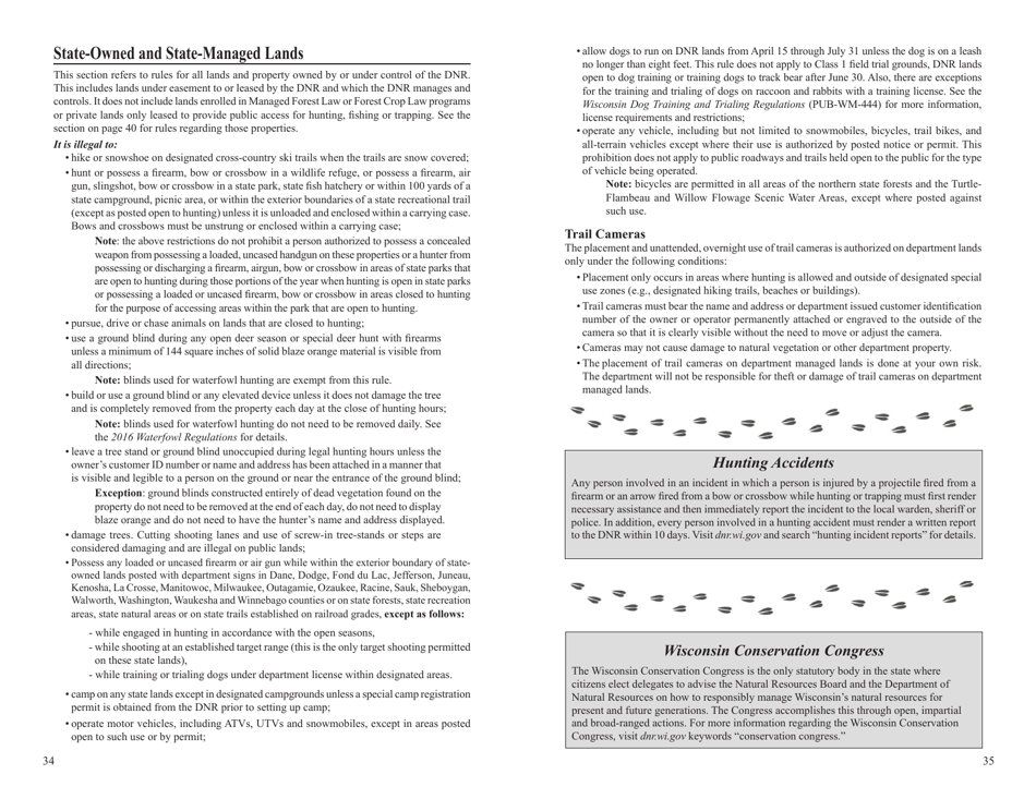 Form PUB-WM-431 Deer Hunting Regulations - Wisconsin, Page 18