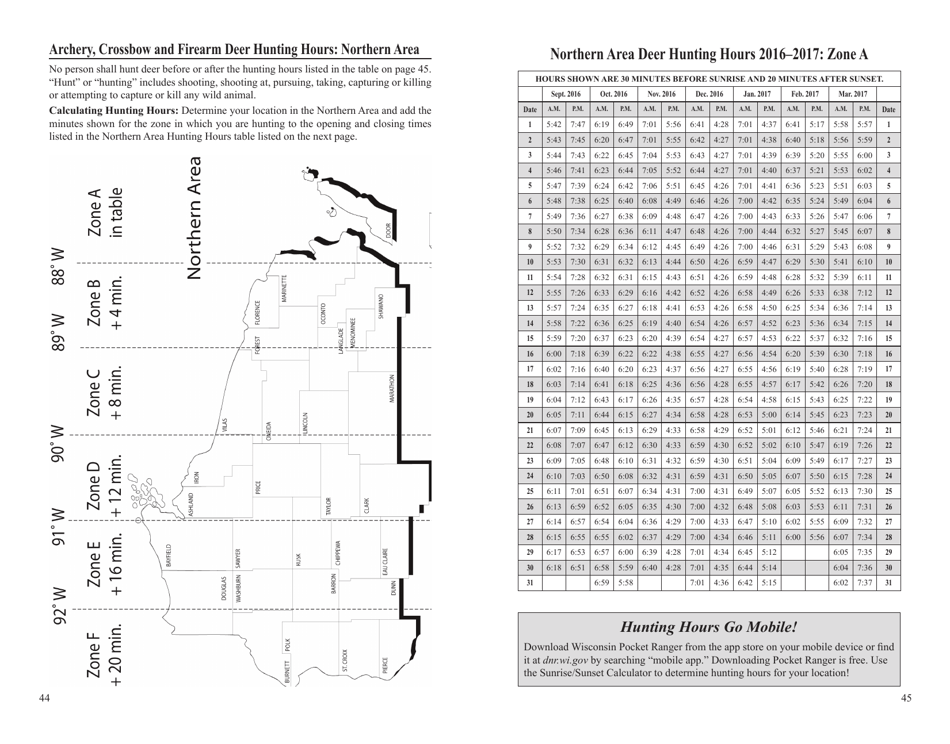 Form PUB-WM-431 Deer Hunting Regulations - Wisconsin, Page 23
