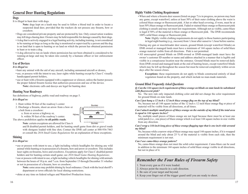 Form PUB-WM-431 Deer Hunting Regulations - Wisconsin, Page 9