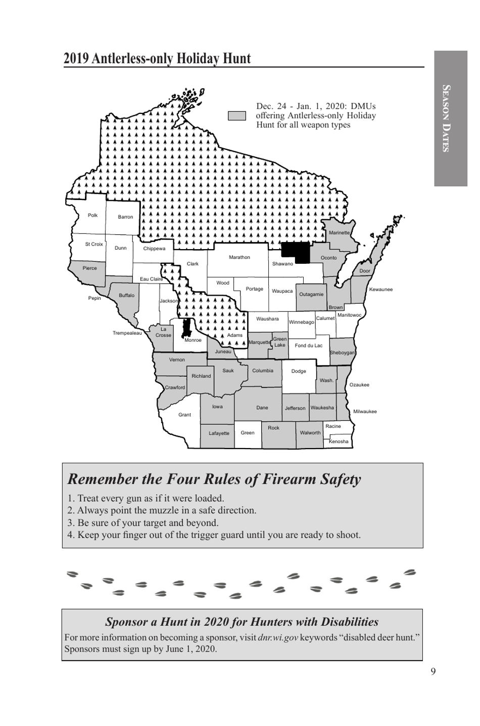 Form PUB-WM-431 Deer Hunting Regulations - Wisconsin, Page 10
