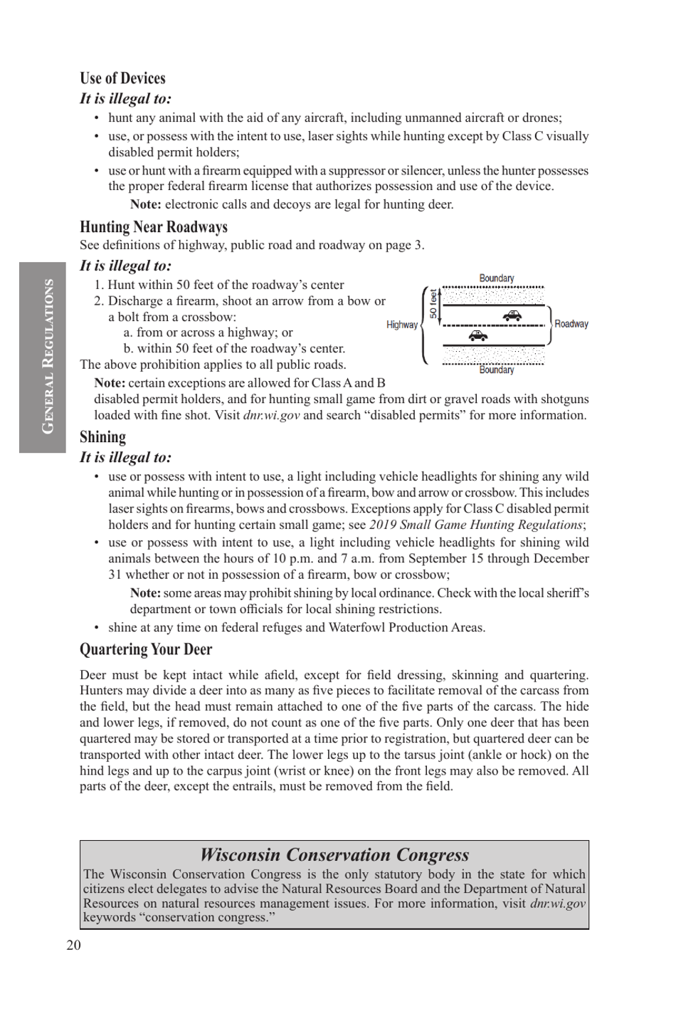 Form PUB-WM-431 Deer Hunting Regulations - Wisconsin, Page 21