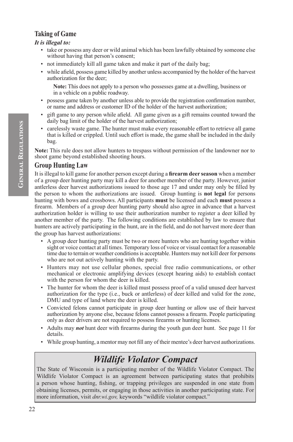Form PUB-WM-431 Deer Hunting Regulations - Wisconsin, Page 23