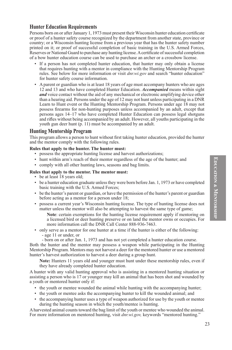 Form PUB-WM-431 Deer Hunting Regulations - Wisconsin, Page 24