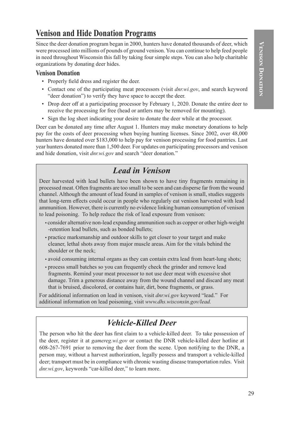 Form PUB-WM-431 Deer Hunting Regulations - Wisconsin, Page 30