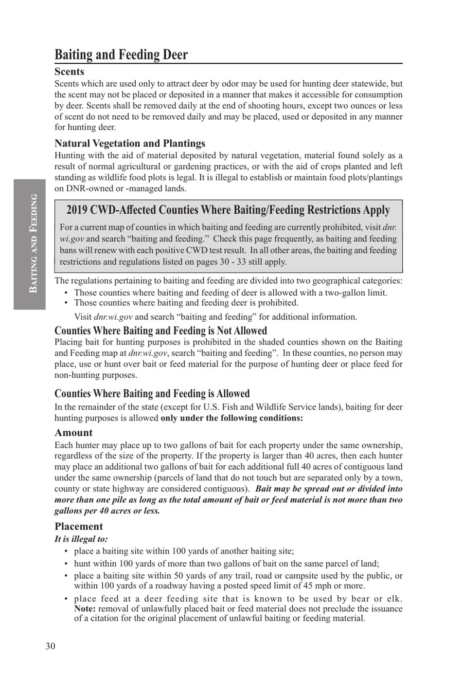Form PUB-WM-431 Deer Hunting Regulations - Wisconsin, Page 31