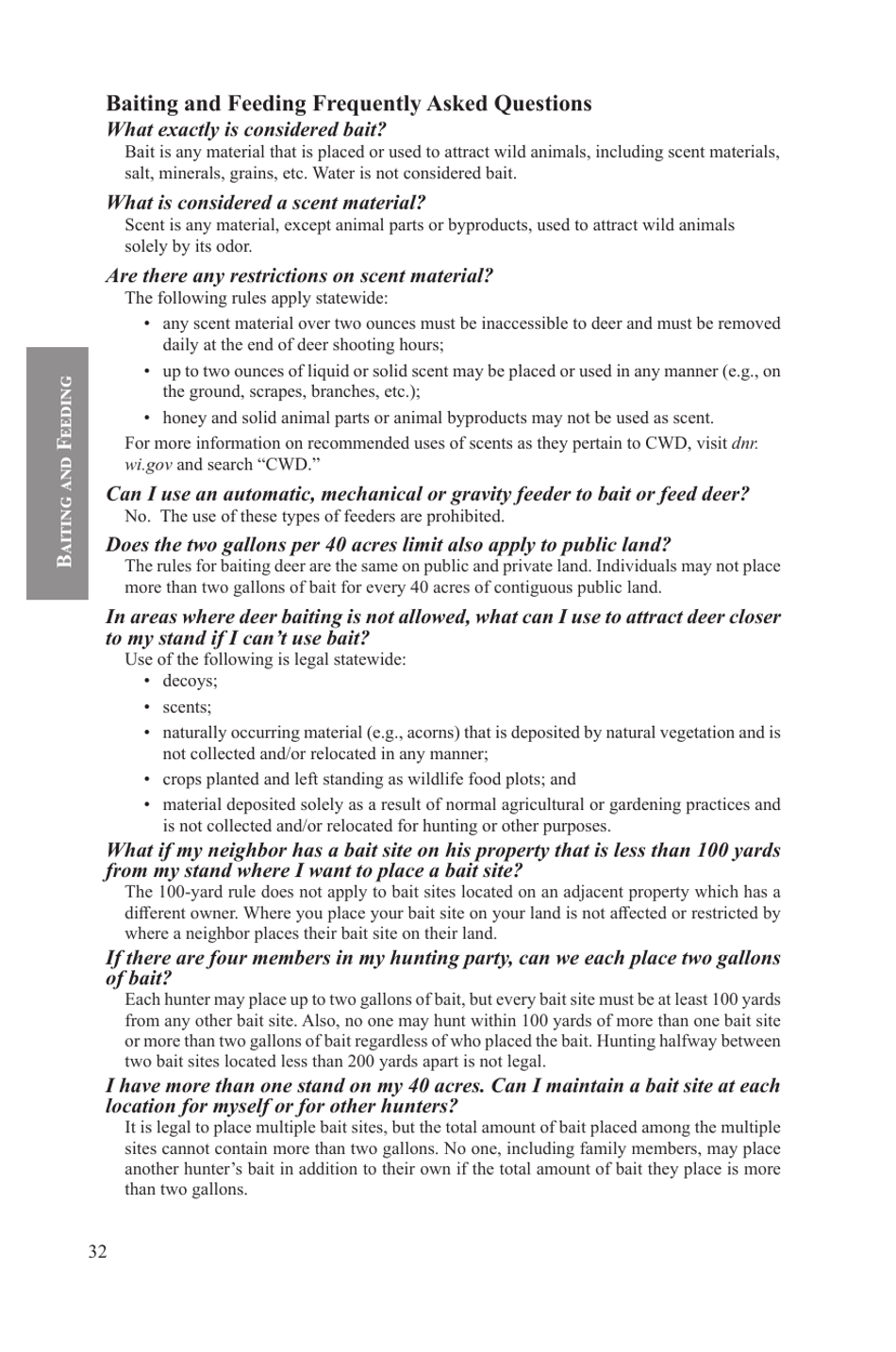 Form PUB-WM-431 Deer Hunting Regulations - Wisconsin, Page 33