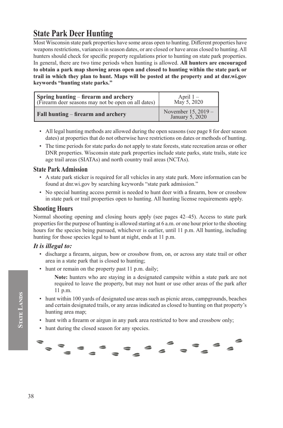 Form PUB-WM-431 Deer Hunting Regulations - Wisconsin, Page 39