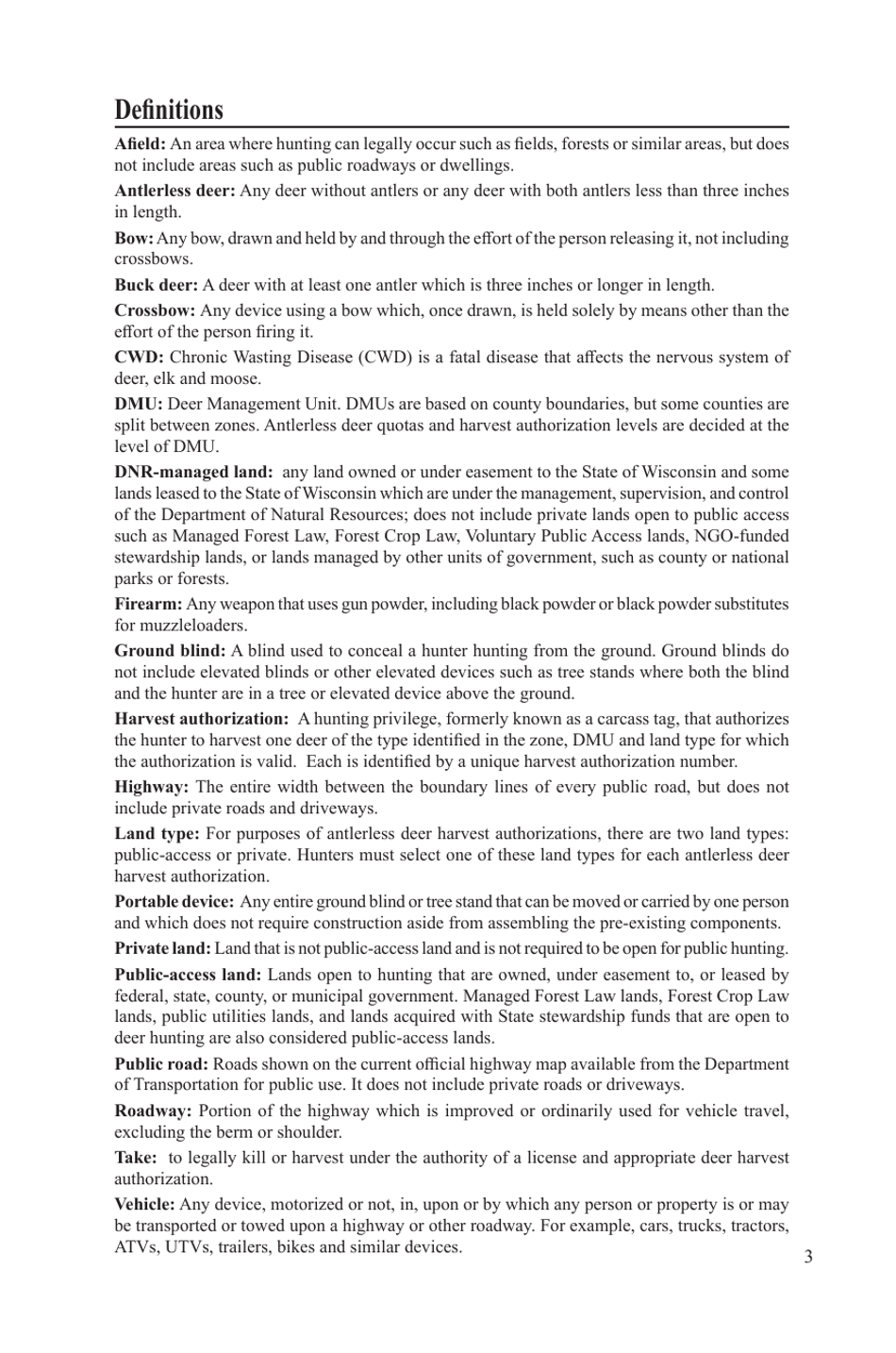 Form PUB-WM-431 Deer Hunting Regulations - Wisconsin, Page 4