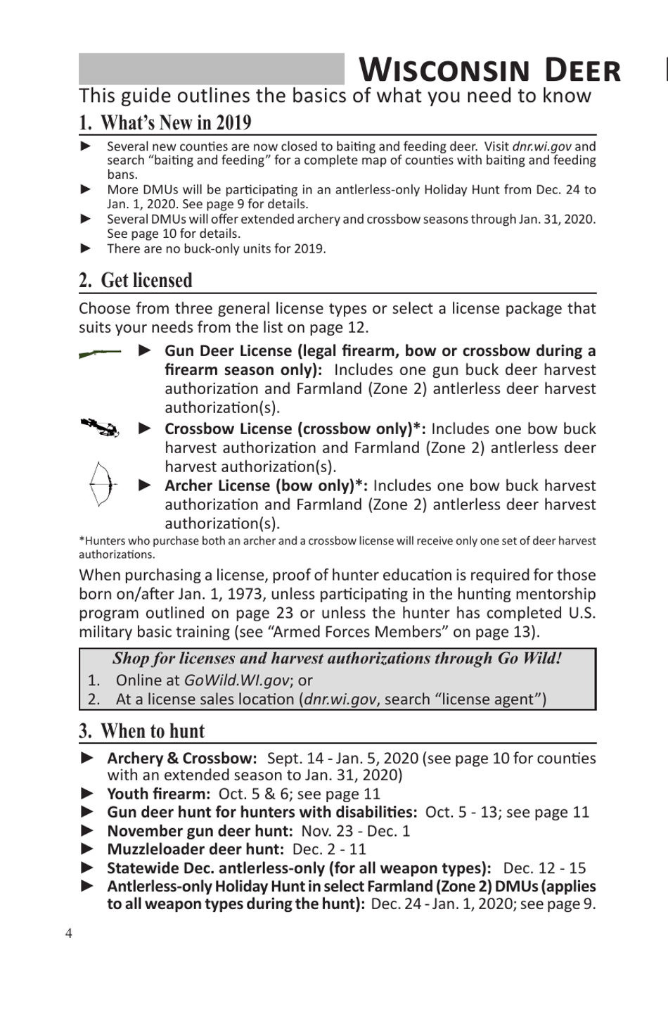 Form PUB-WM-431 Deer Hunting Regulations - Wisconsin, Page 5