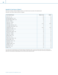 Appendix B Food Sources of Selected Nutrients - Dietary Guidelines for Americans, Page 10