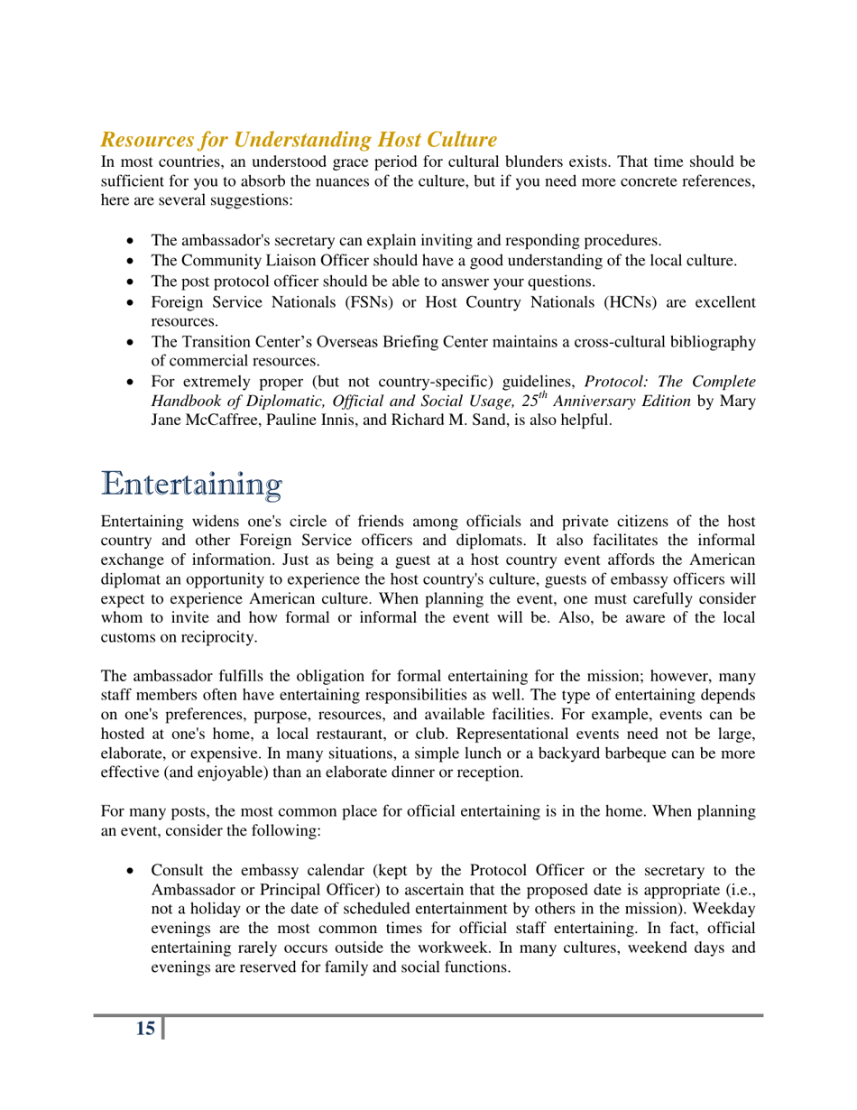 Protocol for the Modern Diplomat, Page 18