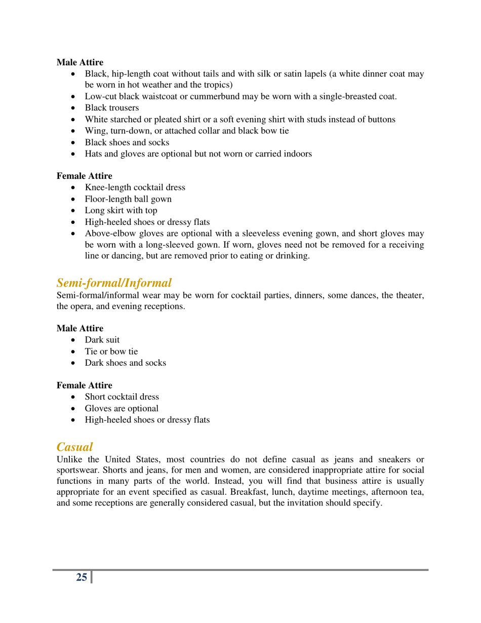 Protocol for the Modern Diplomat, Page 28