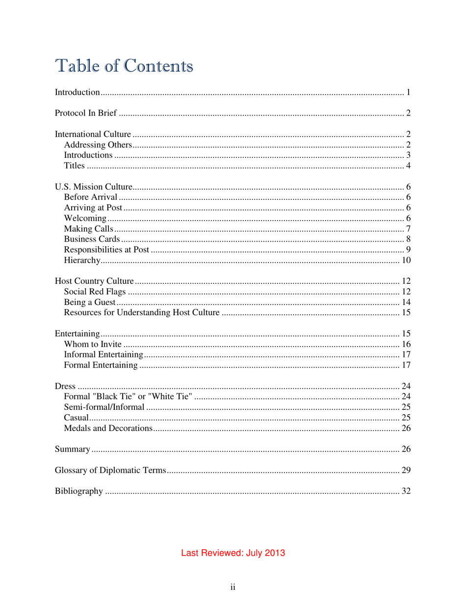 Protocol for the Modern Diplomat, Page 3