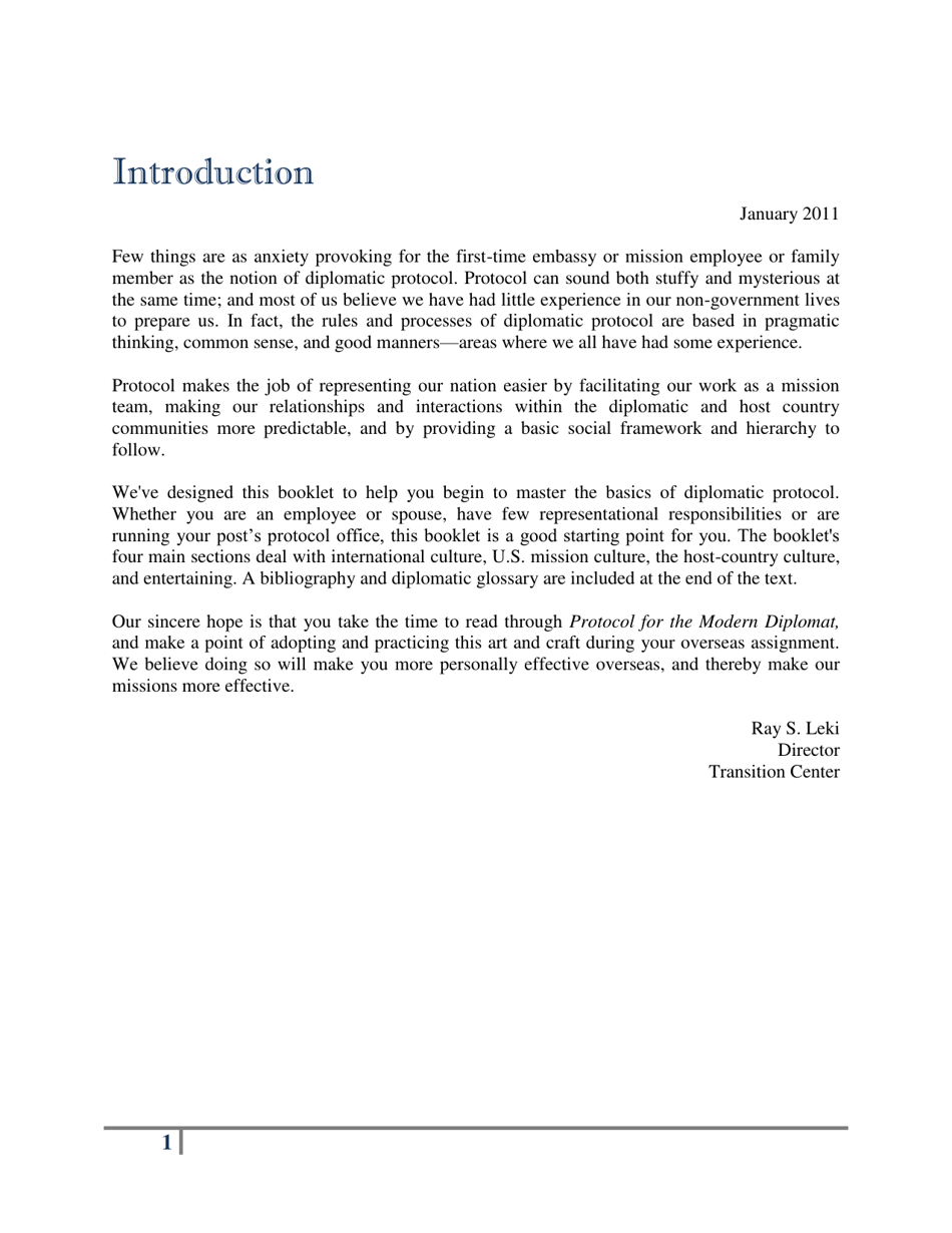 Protocol for the Modern Diplomat, Page 4