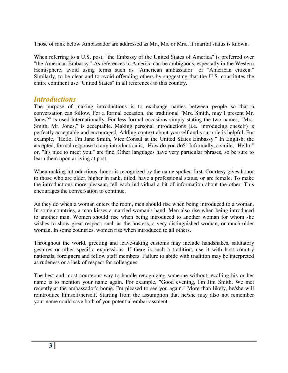 Protocol for the Modern Diplomat, Page 6