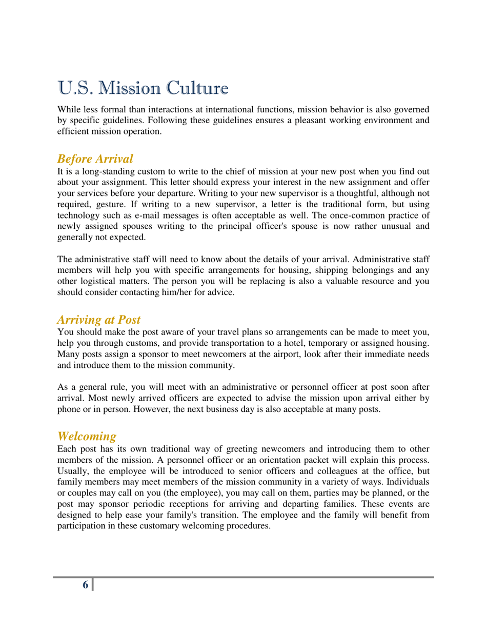 Protocol for the Modern Diplomat, Page 9