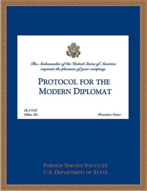 Protocol for the Modern Diplomat Download Pdf