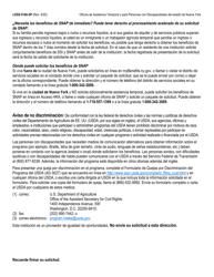 Formulario LDSS-5166 Solicitud/Recertificacion Para Los Beneficios Del Programa De Asistencia Nutricional Suplementaria (Snap) - New York (Spanish), Page 2