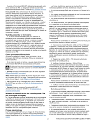 Instrucciones para IRS Formulario 8821 Autorizacion Para Recibir Informacion Tributaria (Spanish), Page 2