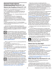 Instructions for IRS Form CT-1 X Adjusted Employer&#039;s Annual Railroad Retirement Tax Return or Claim for Refund, Page 2