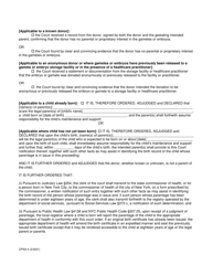 Form CPSA-4 Order of Parentage - Assisted Reproduction - New York, Page 2