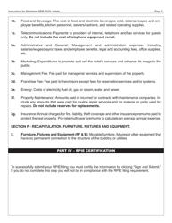 Instructions for Real Property Income and Expense (Rpie) Statement for Hotels - New York City, Page 8