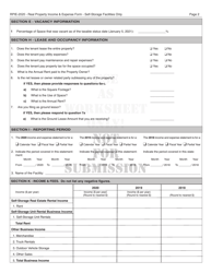 Instructions for Real Property Income and Expense Form for Self-storage Facilities - New York City, Page 14