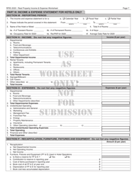 Instructions for Real Property Income and Expense Form - New York City, Page 24
