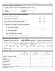 Instructions for Real Property Income and Expense Form for Gas Station, Car Wash and Oil Change Facilities - New York City, Page 14