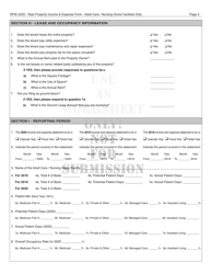 Instructions for Real Property Income and Expense Form for Adult Care and Nursing Home Facilities - New York City, Page 14