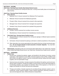 Instructions for Real Property Income and Expense Form for Adult Care and Nursing Home Facilities - New York City, Page 6