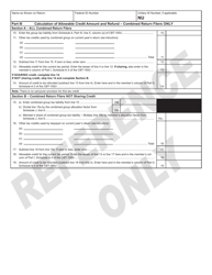 Form 324 Business Employment Incentive Program Tax Credit - New Jersey, Page 2