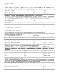 Form SFN22911 Motor Fuel Tax License Applicant - General Information - North Dakota, Page 2