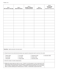 Form R-90001 Covid-19 Pandemic Atc License Income Tax Credit - Louisiana, Page 2