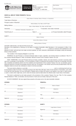 Document preview: Form R-10100 Tobacco Tax Surety Bond - Louisiana