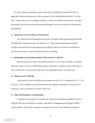 SEC Form 2941 (N-LIQUID) Current Report Open-End Management Investment Company Liquidity, Page 2