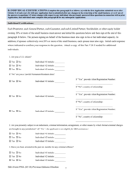 SBA Form 990A Quick Bond Guarantee Application and Agreement, Page 7