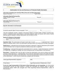 Document preview: Authorization for Use and Disclosure of Protected Health Information - Florida