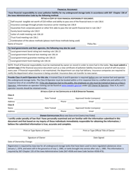 DNR Form 542-0011 Notification of Change of Ownership - Iowa, Page 2