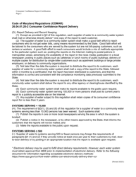 &quot;Consumer Confidence Report Certification&quot; - Maryland, Page 2