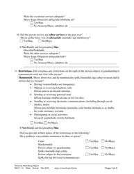 Form GAC11-U Personal Well-Being Report (Guardianship) - Minnesota (English/Somali), Page 5
