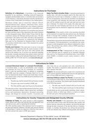 Form 6MB Nebraska Sales and Use Tax Statement for Motorboat Sales - Nebraska, Page 2