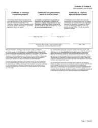 Form CPT168 Certificate of Coverage Under the Canada Pension Plan Pursuant to Articles 6 to 9 of the Agreement on Social Security Between Canada and the Federative Republic of Brazil - Canada (English/Portuguese/French), Page 2