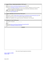Grant Amendment Form - Canada, Page 3
