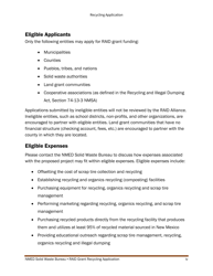 Recycling and Illegal Dumping Grant Application Form - New Mexico, Page 4