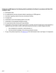Obn Approver Application - Ohio, Page 2